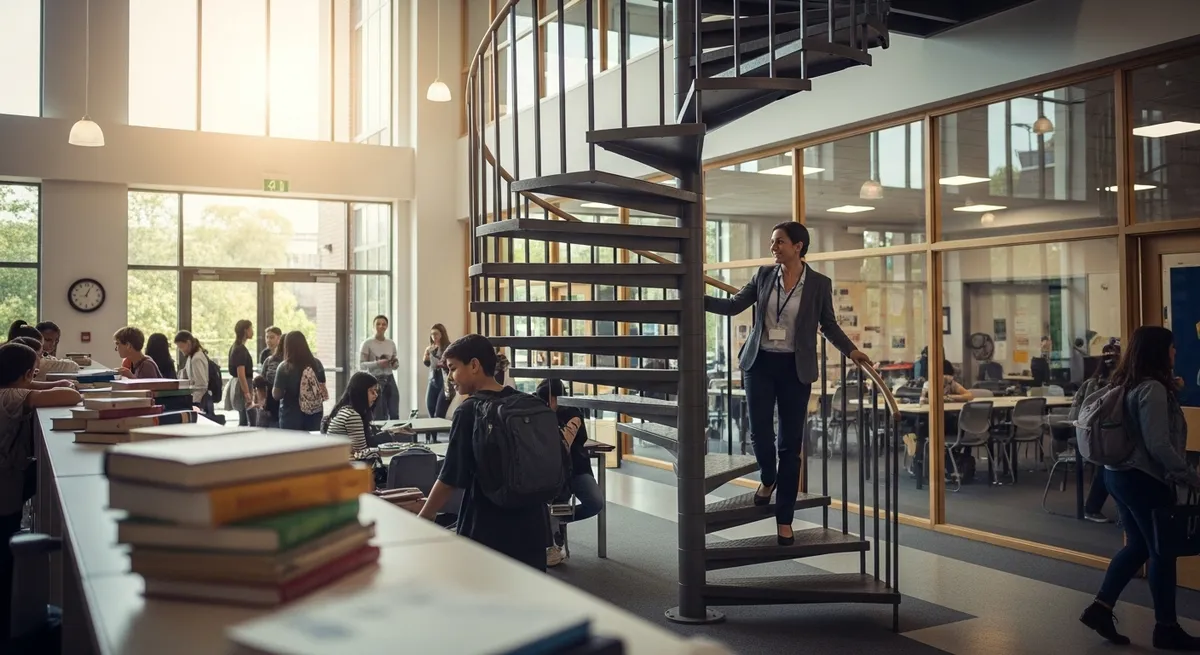 Évolution professionnelle au sein d'un collège