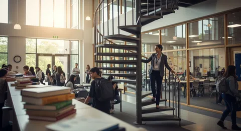 Évolution professionnelle au sein d'un collège